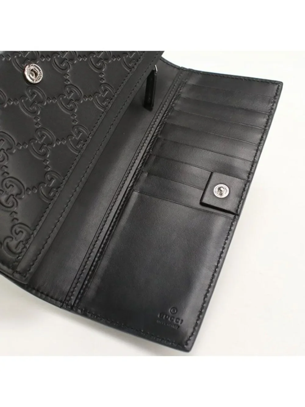 Gucci Wallet Bifold Guccissima Leather